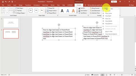 how to distribute text boxes evenly in powerpoint|align text boxes in powerpoint.